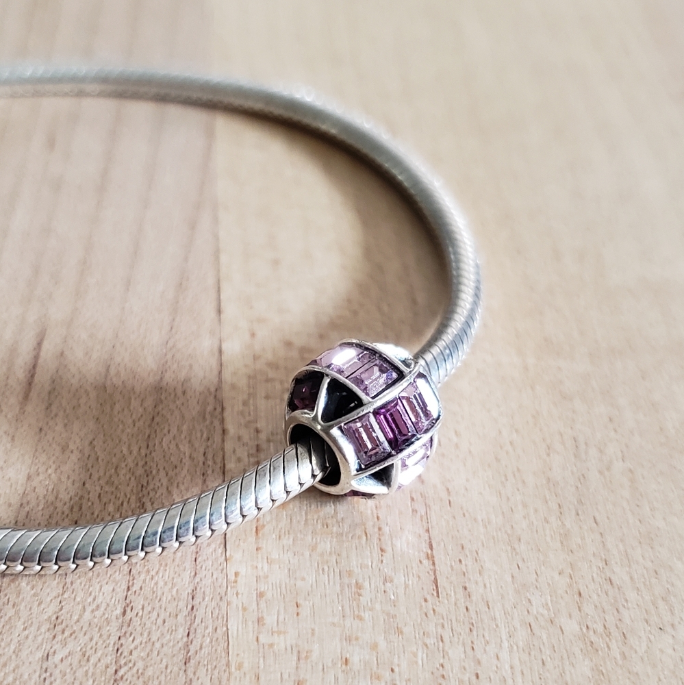 Authentic Chamilia Spellbound Charm - Purple